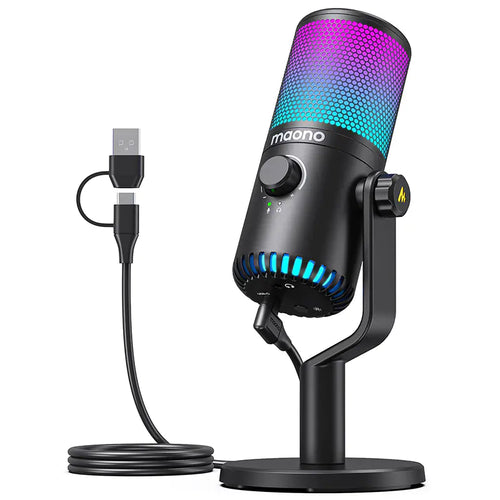 DM30 Gaming Microphone with Noise Reduction for Streaming