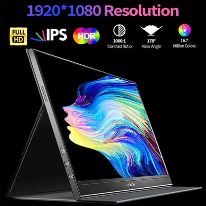 Ultra-Thin Portable Metal Display Monitor for PS4